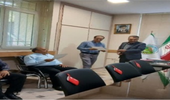 تقدیر مدیرکل  منابع طبیعی و آبخیزداری خراسان رضوی و مدیرکل  دفتر حفاظت و حمایت از منابع طبیعی سازمان منابع طبیعی و آبخیزداری کشور از رئیس و کارشناسان اداره منابع طبیعی و آبخیزداری شهرستان سبزوار