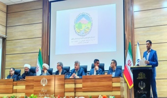 گزارش اقدامات منابع طبیعی و آبخیزداری کاشمر به مناسبت روز جهانی بیابان‌زدایی در شورای اداری شهرستان