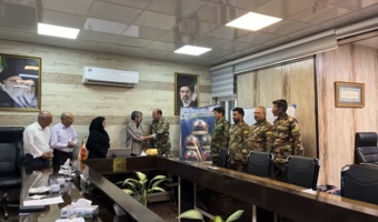 تجلیل از همکار بازنشسته یگان حفاظت به مناسبت روز ملی جنگلبان