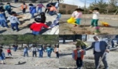 کاشت نهال توسط کودکان و نوجوانان نیشابوری