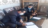 امضاء تفاهم نامه همکاری های مشترک منابع طبیعی و آبخیزداری با مرکز آموزش فنی و حرفه ای شهرستان باخرز