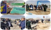 دومین روز از هفته منابع طبیعی-نهالکاری در پادگان لشکر عملیاتی مردم پایه 5نصر