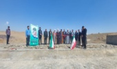 بهره برداری از دوپروژه ابخیزداری درجنوب شهرستان گناباد