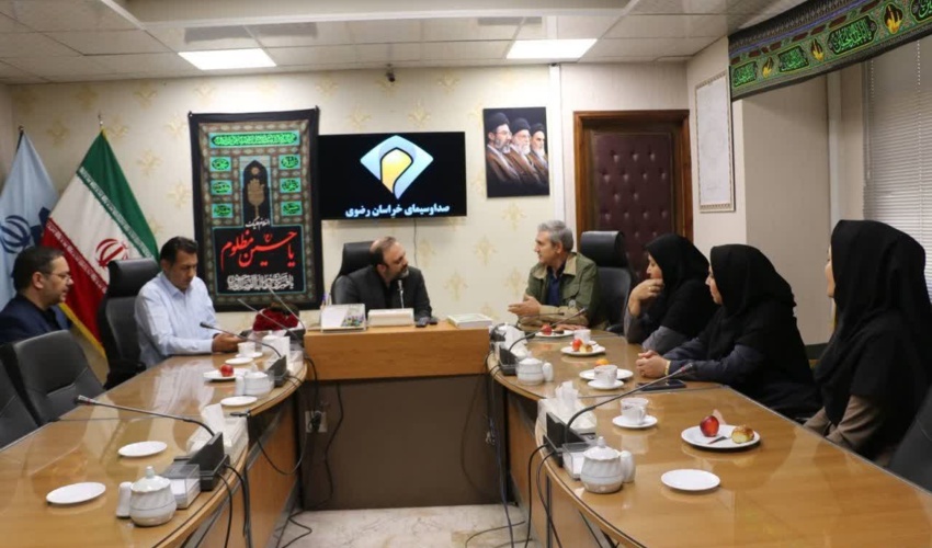 تقدیر مدیرکل منابع طبیعی خراسان رضوی از مجموعه صداوسیمای استان به مناسبت روز خبرنگار