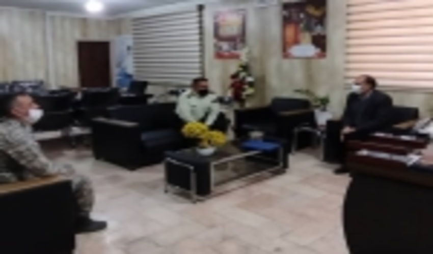 امضاء تفاهم نامه همکاری های مشترک منابع طبیعی و نیروی انتظامی در شهرستان زبرخان 