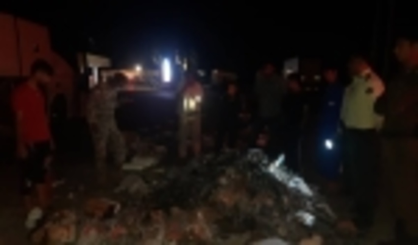 بار زغال تاغ غیر مجاز حادثه آفرید و به مقصد نهایی نرسید