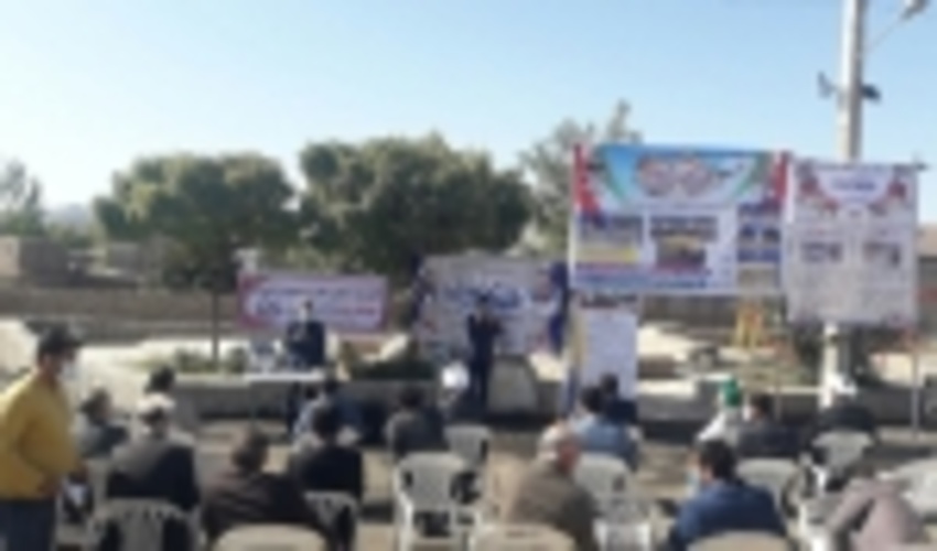 بهره برداری از دو پروژه آبخیزداری در شهرستان کوهسرخ