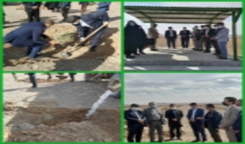 کاشت 1000 اصله نهال در منطقه عمرانی گناباد توسط قضات دادگستری در هفته منابع طبیعی