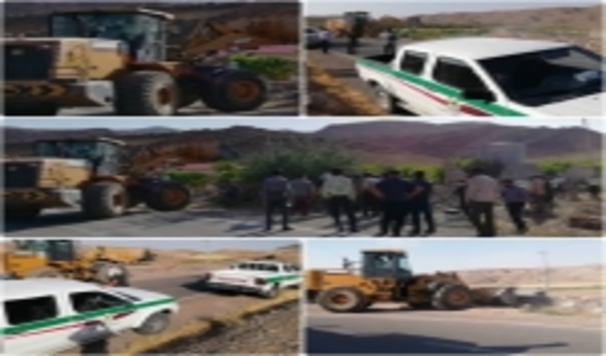 با صدور حکم قضایی اراضی حریم و بستر رودخانه رادکان  شهرستان چناران خلع ید شد.