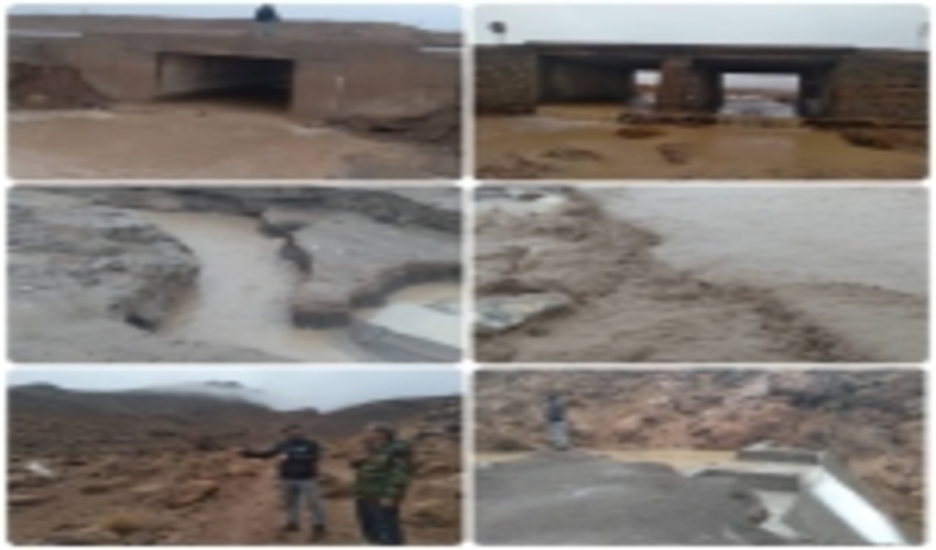  روانآبهای ناشی از بارندگیهای اخیر از پروژه های آبخیزداری شهرستان گناباد مهار شد