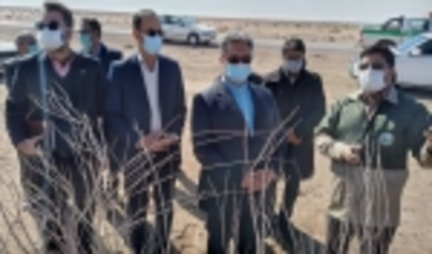 خواف-افتتاح و بهره برداری از پروژه مدیریت رواناب شهرستان خواف