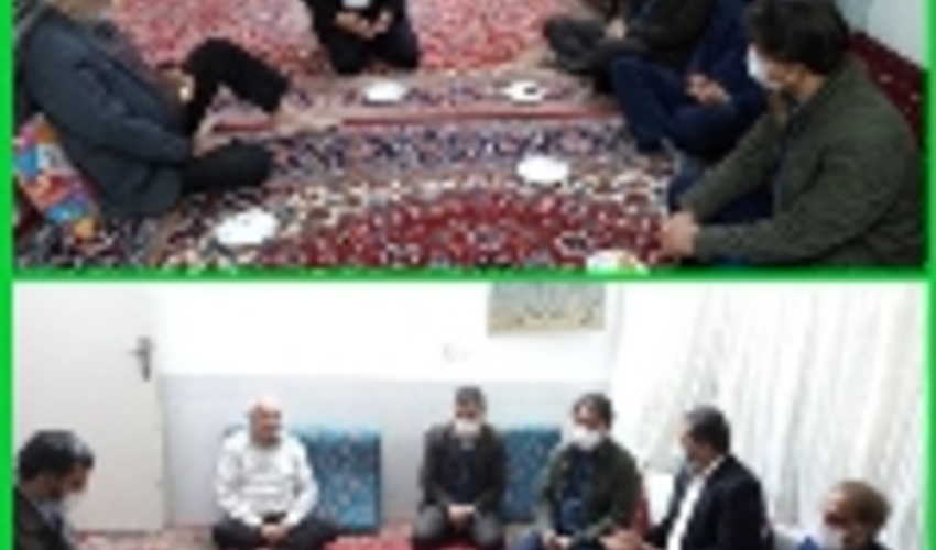 دیدار با خانواده معظم شهدای شهرستان گناباد 