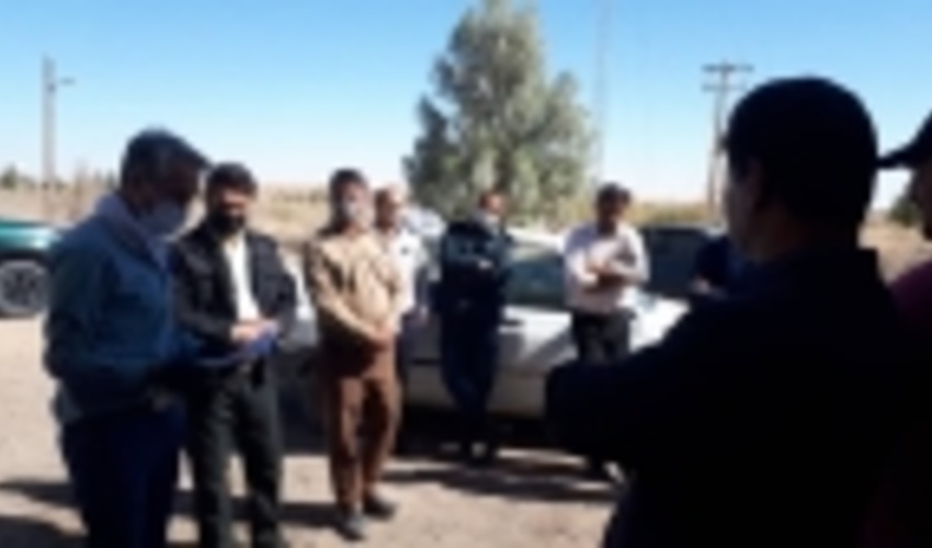 خلع ید پارک جنگلی 71 هکتاری کویری عمرانی گناباد 