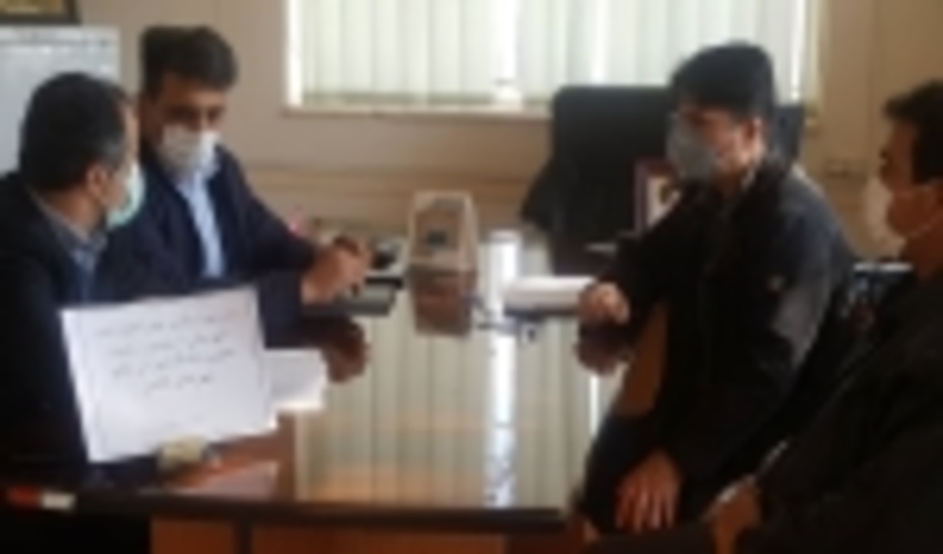 نشست هم اندیشی منابع طبیعی و ابخیزداری با دانشگاه عالی شهرستان کاشمر