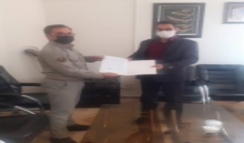 امضاء تفاهم نامه همکاری های مشترک اداره منابع طبیعی و آبخیزداری با محیط زیست شهرستان باخرز