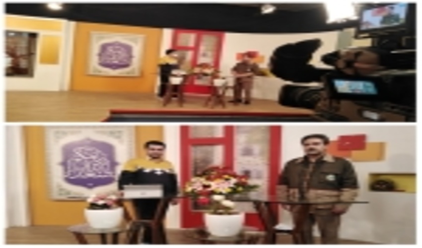 حضور مدیرکل منابع طبیعی و آبخیزاری خراسان رضوی در برنامه زنده تلویزیونی