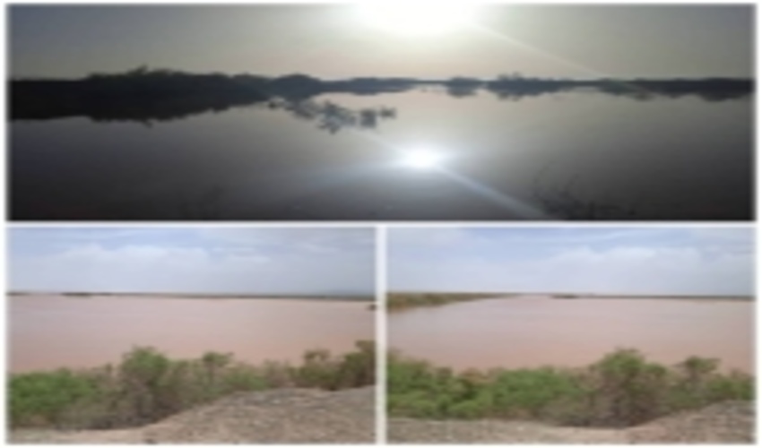 سبزوار-مهار140  هزار مترمکعب رواناب ناشی از بارندگیهای اخیر در منطقه وردک روداب سبزوار