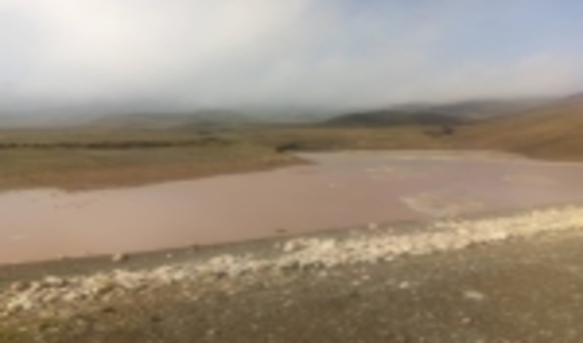 مشهد-کنترل 75 هزار مترمکعب رسوب در سازه های آبخیزداری روستای سر نیش شهرستان مشهد