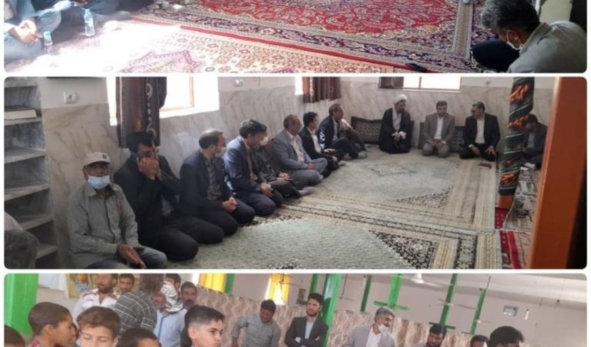 گناباد-پیگیری مستقیم امور روستاهای شهرستان گناباد با نشست های دهگردشی 
