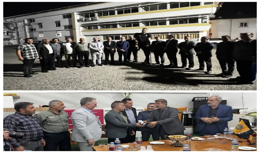 غرس 500 نهال با همت دکتر خیر نیک اندیش قوچانی 