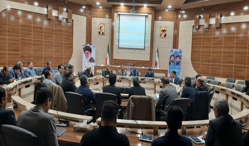 چهارمین جلسه ستاد اقامه نماز سازمان جهاد کشاورزی استان