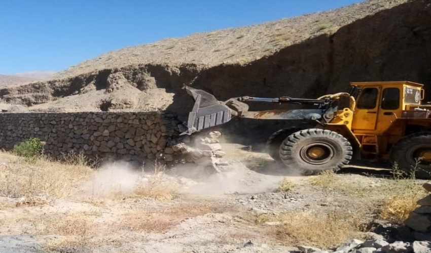 رفع تصرف اراضی ملی در منطقه ییلاقی عیش آباد شهرستان نیشابور