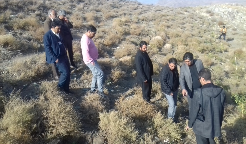 مشارکت مردم در اجرای طرح جنگلکاری روستای سید آباد شهرستان خوشاب