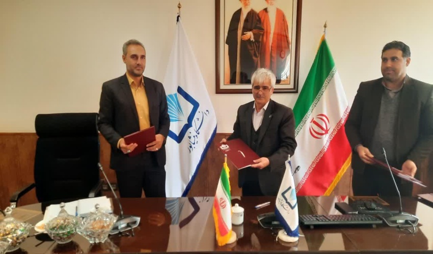 امضاء تفاهم نامه همکاری دانشگاه نیشابور و منابع طبیعی و آبخیزداری