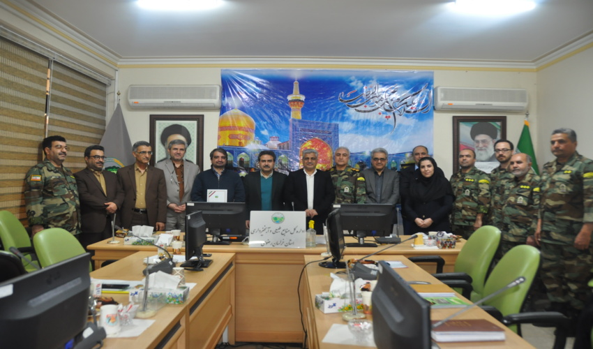 آیین تکریم و معارفه فرمانده یگان حفاظت منابع طبیعی و آبخیزداری خراسان رضوی برگزار شد