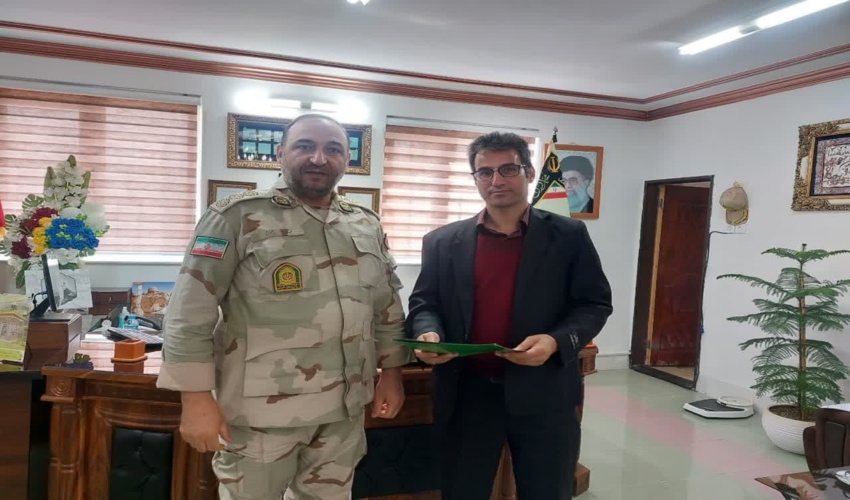 امضاء تفاهم نامه همکاری های مشترک منابع طبیعی با آموزش وپرورش و هنگ مرزی شهرستان تایباد