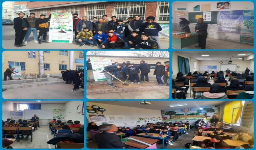 برپایی کارگاههای آموزشی مراقبت از نهال در مدارس شهرستان قوچان