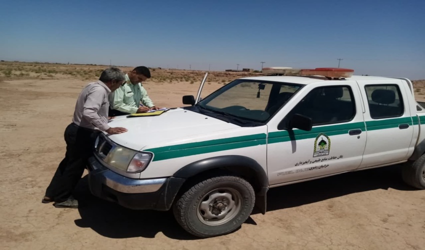 خلع ید و رفع تصرف 25 هکتار از اراضی ملی در شهرستان نیشابور