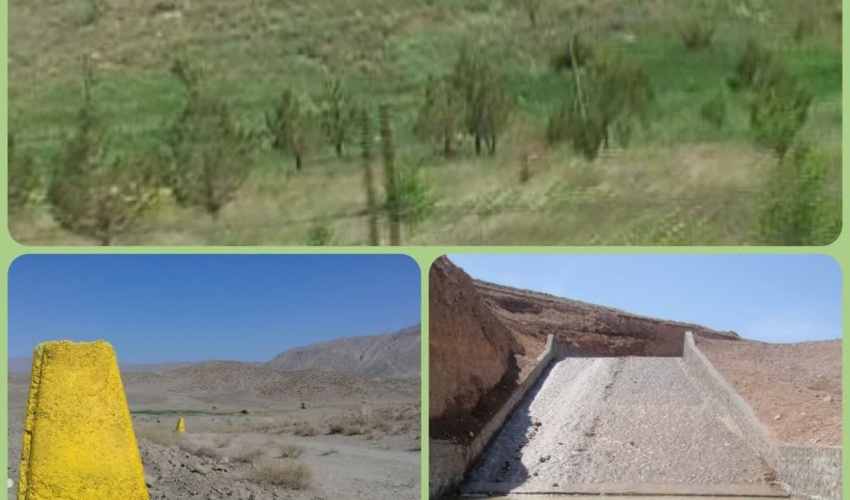 احداث ۵ بند خاکی وسنگ ملاتی در  شهرستان قوچان 
