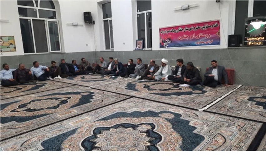 دیدار حضوری با بیش از ۶۰۰ نفر در شهرستان جغتای