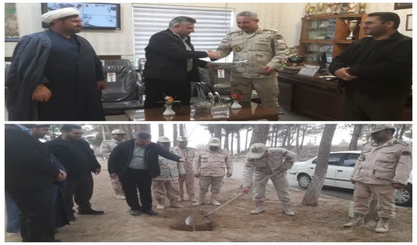 امضا تفاهمنامه همکاری مشترک منابع طبیعی فرهنگ مردمی شهرستان درگز در امر درختکاری