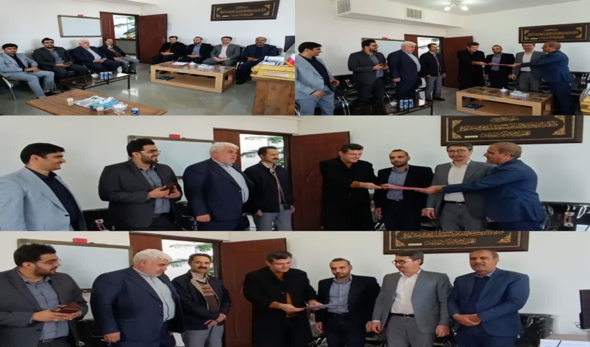 امضاء تفاهم نامه همکاری سه جانبه ستاد مبارزه با مواد مخدر استان ، دستگاه قضا و منابع طبیعی و آبخیزداری شهرستان بجستان