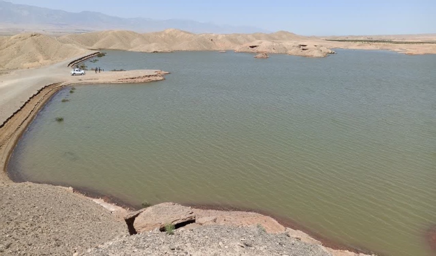 ذخیره سازی بیش از۲میلیون مترمکعب اب درسازه های آبخیزداری  شهرستان تربت جام 