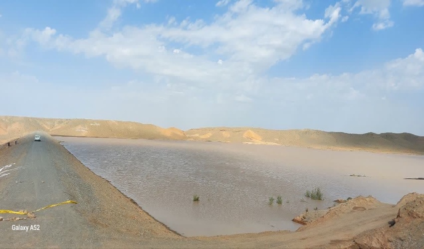 بهره برداری‌از پروژه ابخیزداری بندخاکی مشارکت مردمی درشهرستان مه ولات 