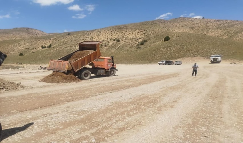 اغازعملیات  اجرایی پروژه ابخیزداری بند خاکی درشهرستان درگز