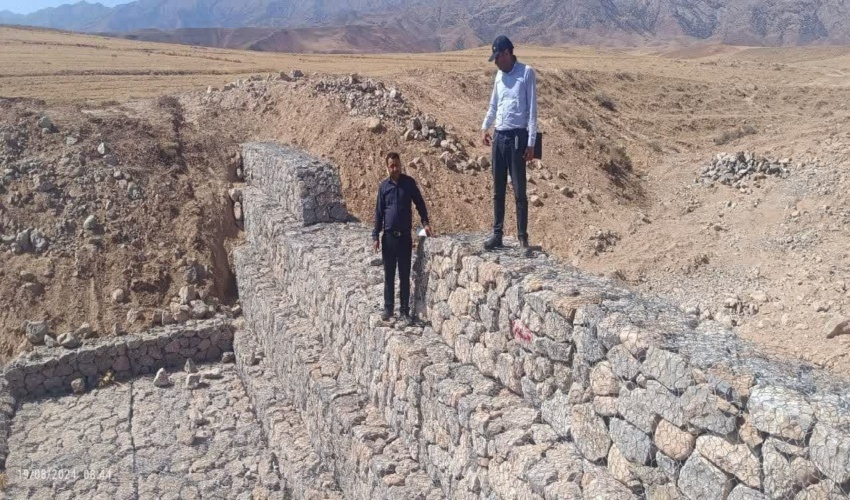 پروژه های ابخیزداری شهرستان تربت جام با 95 درصد پیشرفت فیزیکی