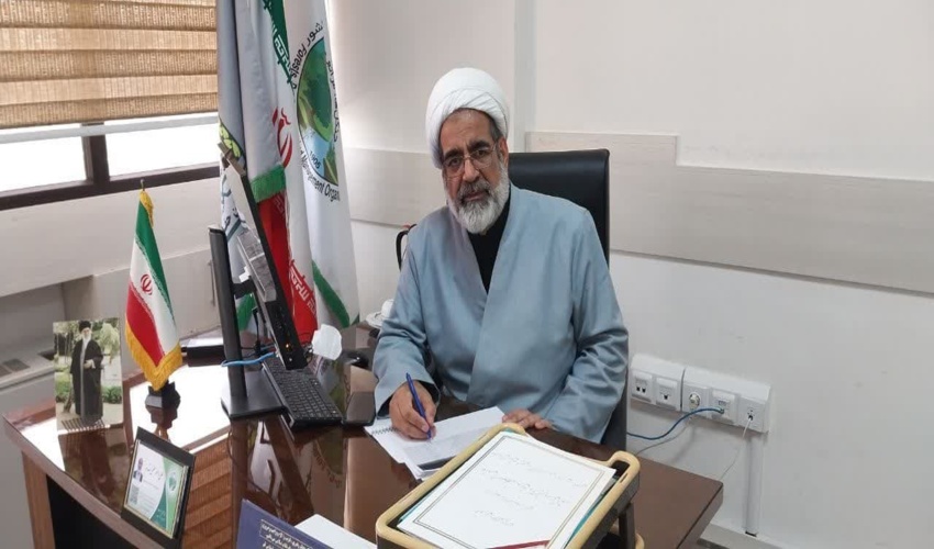 پیام تسلیت مسئول حوزه نمایندگی ولی فقیه در اداره کل منابع طبیعی و آبخیزداری استان خراسان رضوی