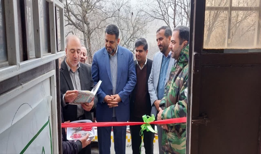 افتتاح اولین خانه همیار طبیعت با حضور دکتر عظیمی راد نماینده مردم مشهد و کلات در روستای سینی کهنه شهرستان کلات