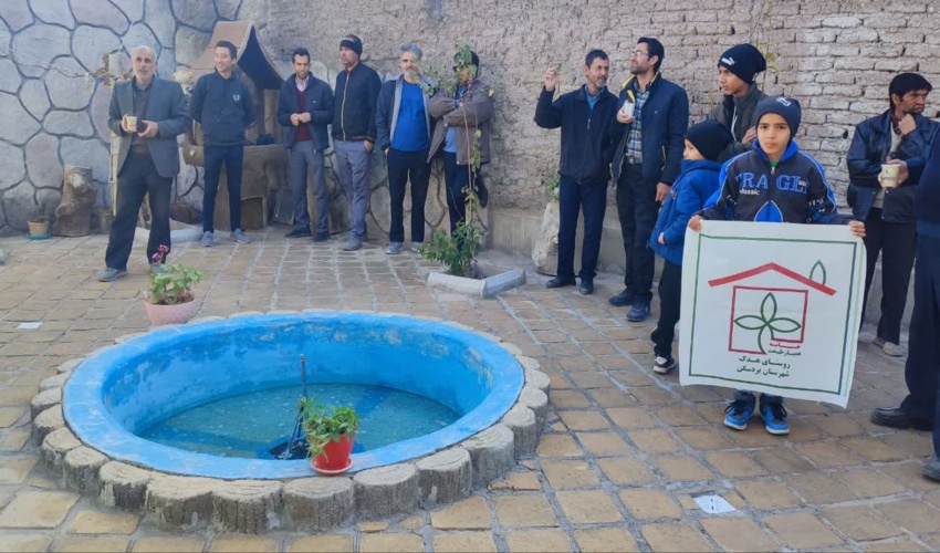 افتتاح اولین خانه بوم‌گردی همیاران طبیعت روستای هدک