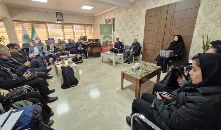 نشست خبری در آستانه هفته منابع طبیعی و گفتگوی صمیمانه با اهالی رسانه