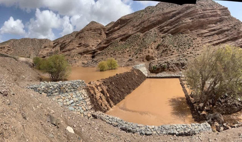 برکت بارش‌های اخیر؛ آبگیری سازه‌های کلیدی آبخیزداری در شهرستان خواف نویدبخش آینده‌ای پایدارتر