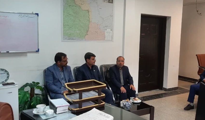 دیدار سرپرست اداره منابع طبیعی و آبخیزداری شهرستان کلات با رئیس دادگستری و دادستان شهرستان